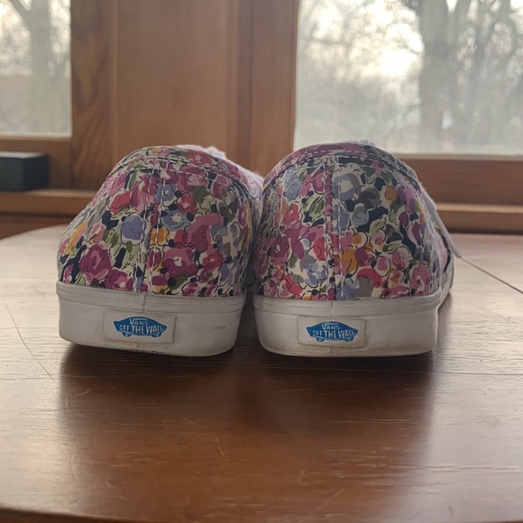 Floral Vans - Women’s 8.5 - Picture 3 of 4
